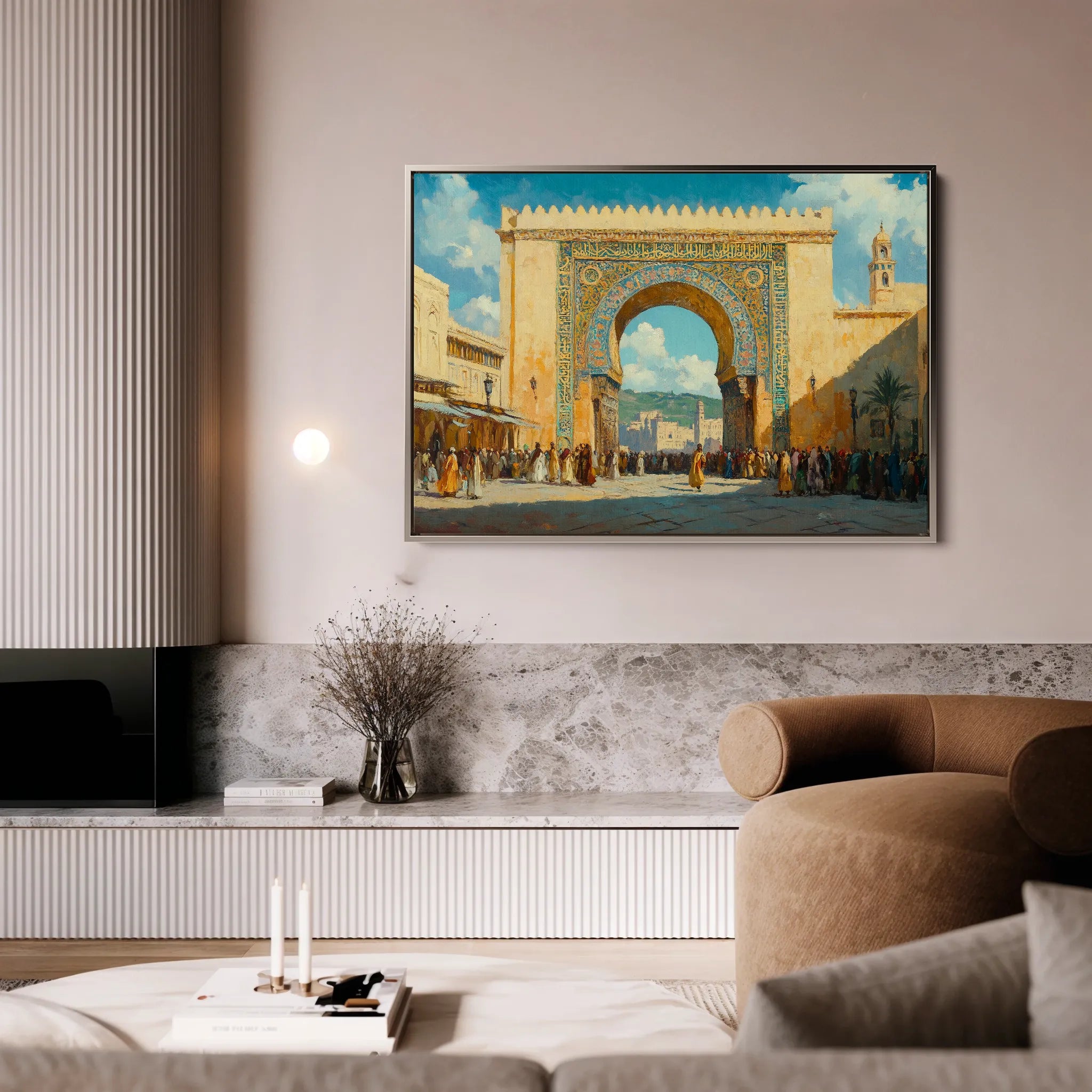 Orientalist Canvas Wall Art WAD074-OR 90 x 60 cm / Stretched on hidden frame