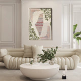 Palestine 074 Canvas Art 90 x 60 cm / Stretched on hidden frame