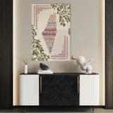 Palestine 074 Canvas Art 90 x 60 cm / Stretched on hidden frame
