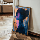 Portrait 074 Canvas Art 90 x 60 cm / Stretched on hidden frame