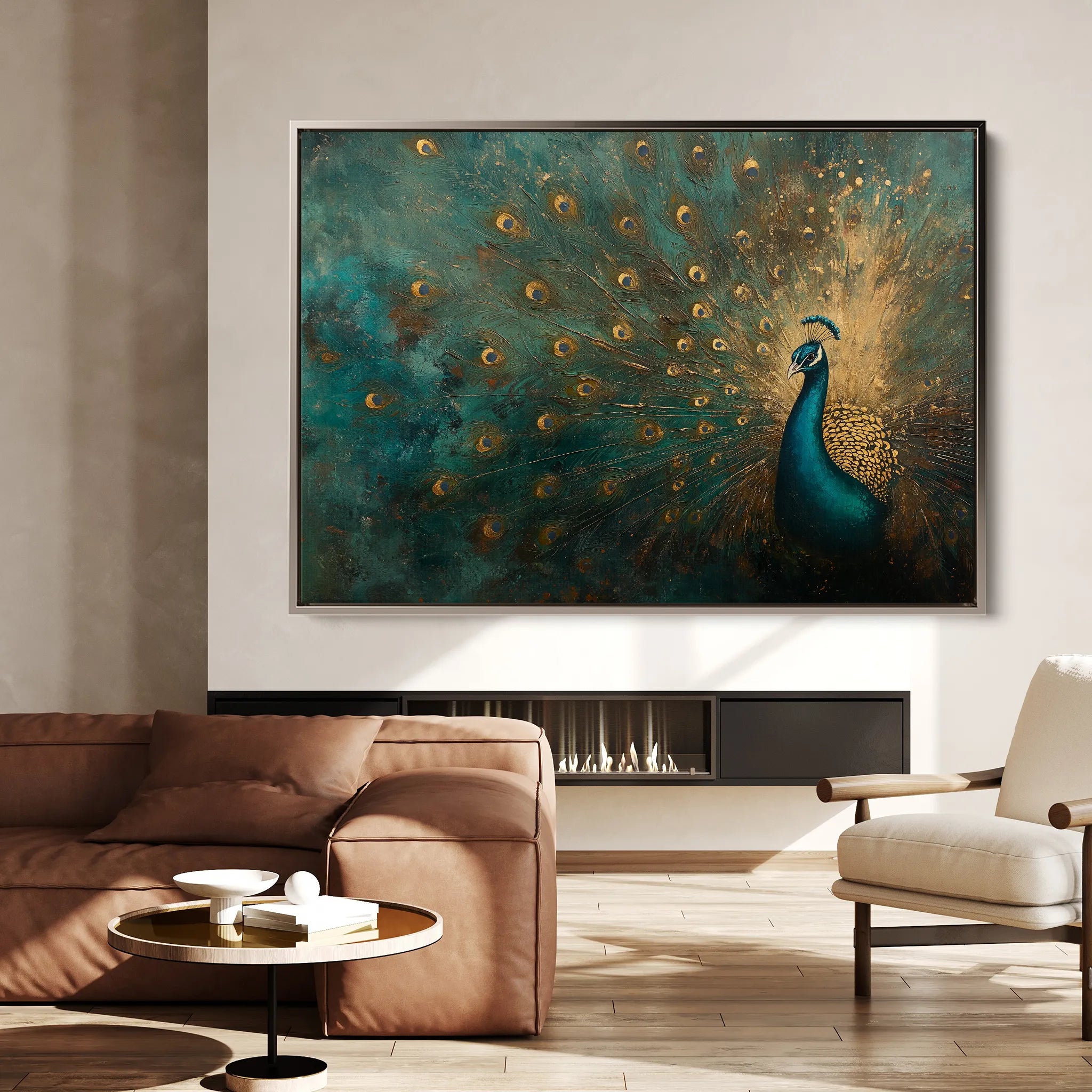 Animals Canvas Wall Art WAD075-AN 90 x 60 cm / Stretched on hidden frame