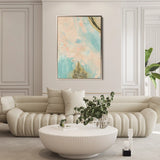 Abstract 075 Canvas Art 60 x 40 cm / Stretched on hidden frame