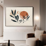 Boho 075 Canvas Art 90 x 60 cm / Stretched on hidden frame