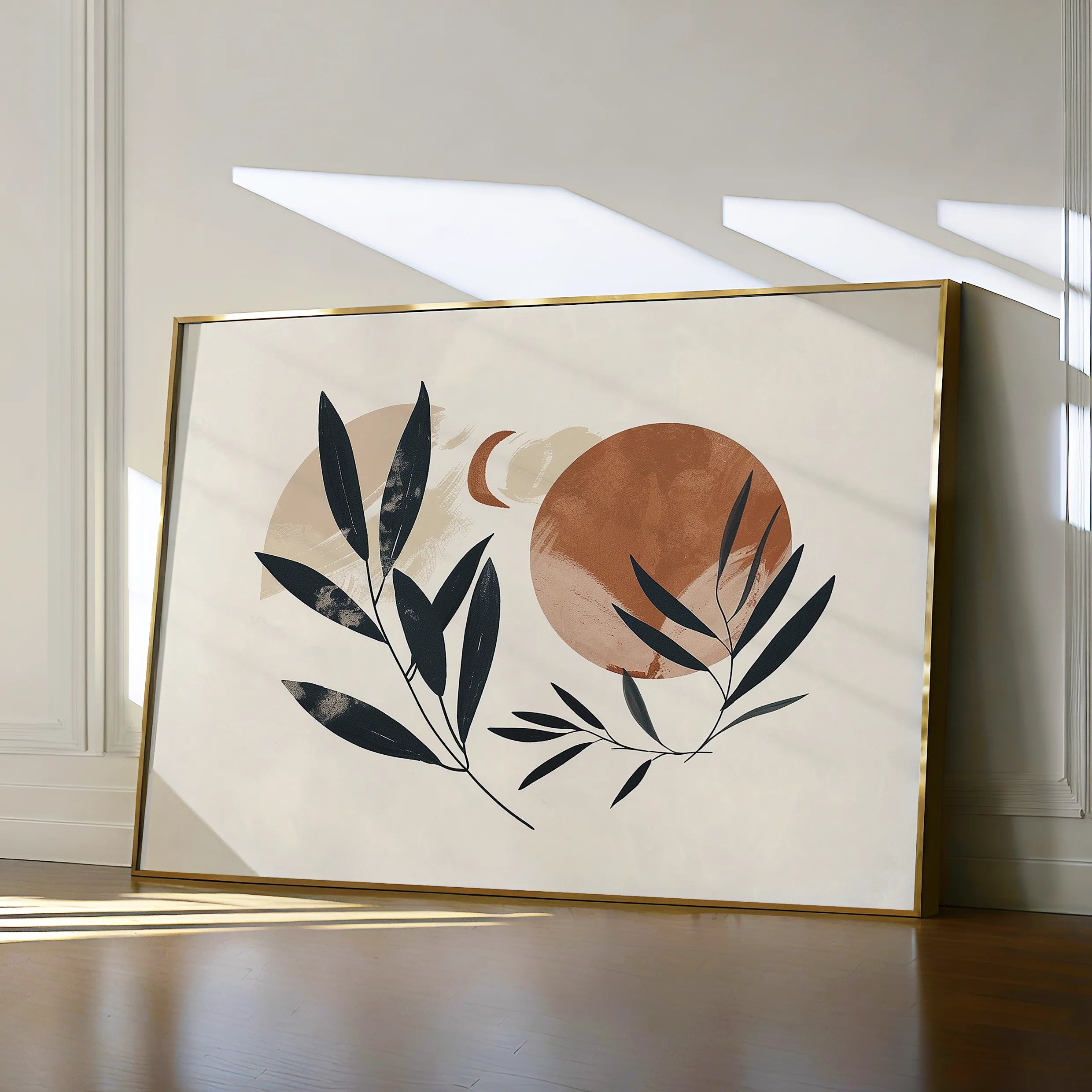 Boho Canvas Wall Art WAD075-BH 90 x 60 cm / Stretched on hidden frame