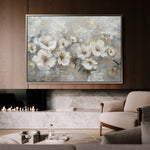 Floral Canvas Wall Art WAD075-F 90 x 60 cm / Stretched on hidden frame