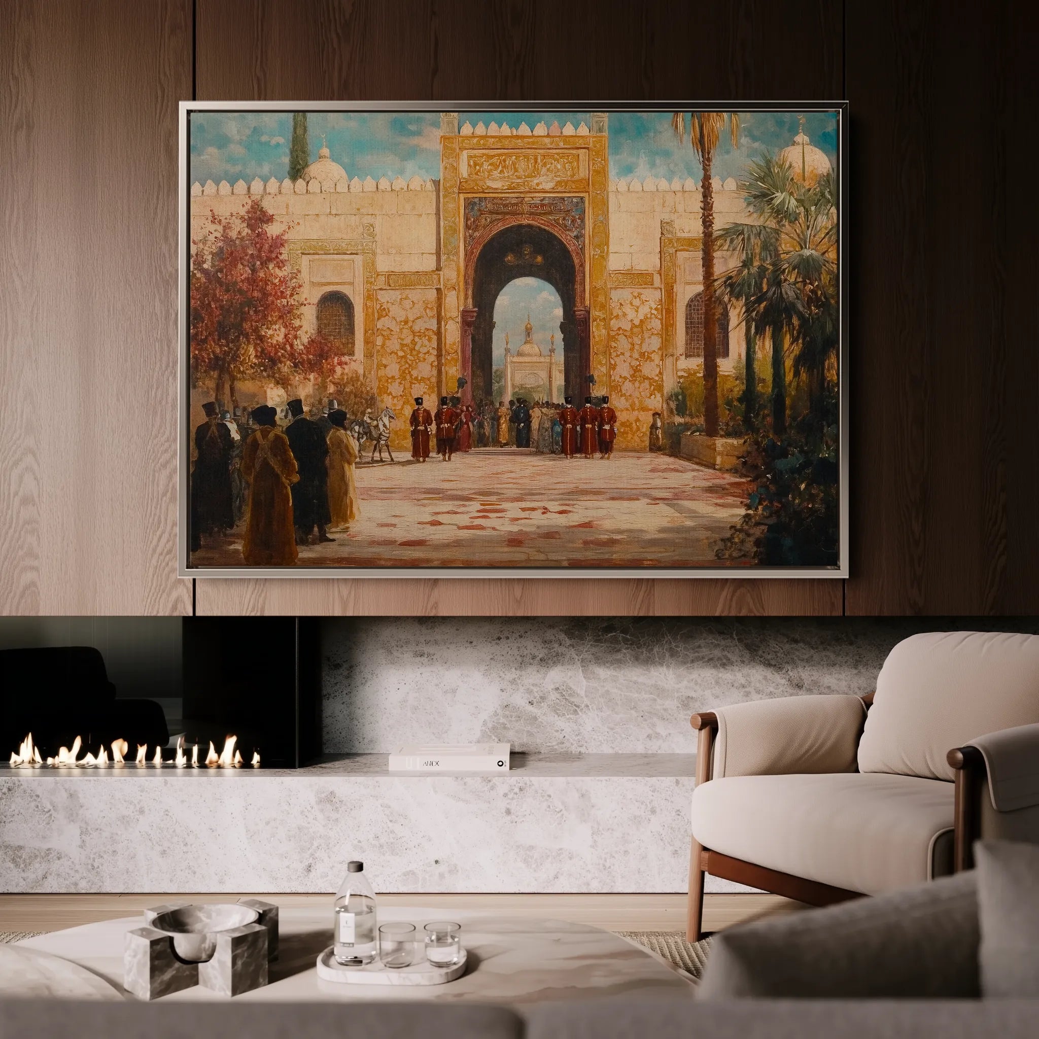 Orientalist Canvas Wall Art WAD075-OR 90 x 60 cm / Stretched on hidden frame