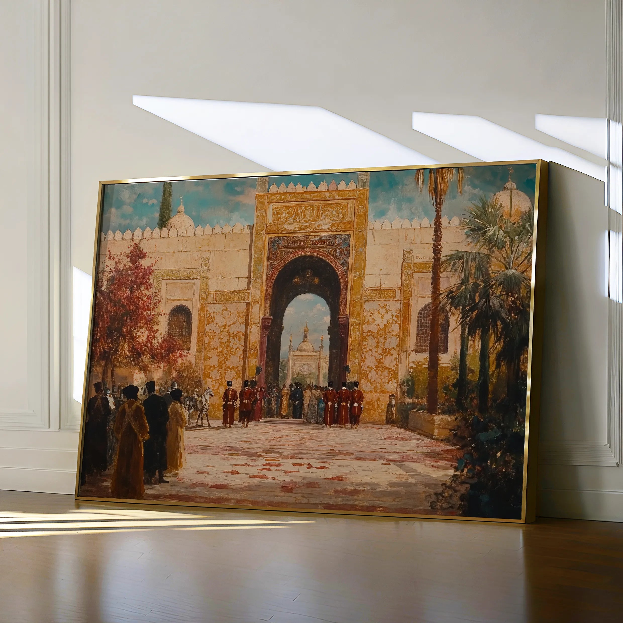 Orientalist Canvas Wall Art WAD075-OR 90 x 60 cm / Stretched on hidden frame