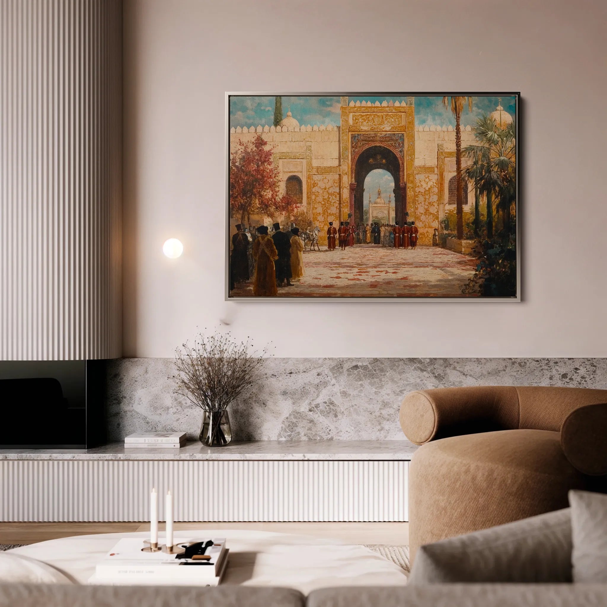 Orientalist Canvas Wall Art WAD075-OR 90 x 60 cm / Stretched on hidden frame