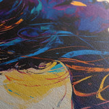 Portrait 075 Canvas Art 90 x 60 cm / Stretched on hidden frame