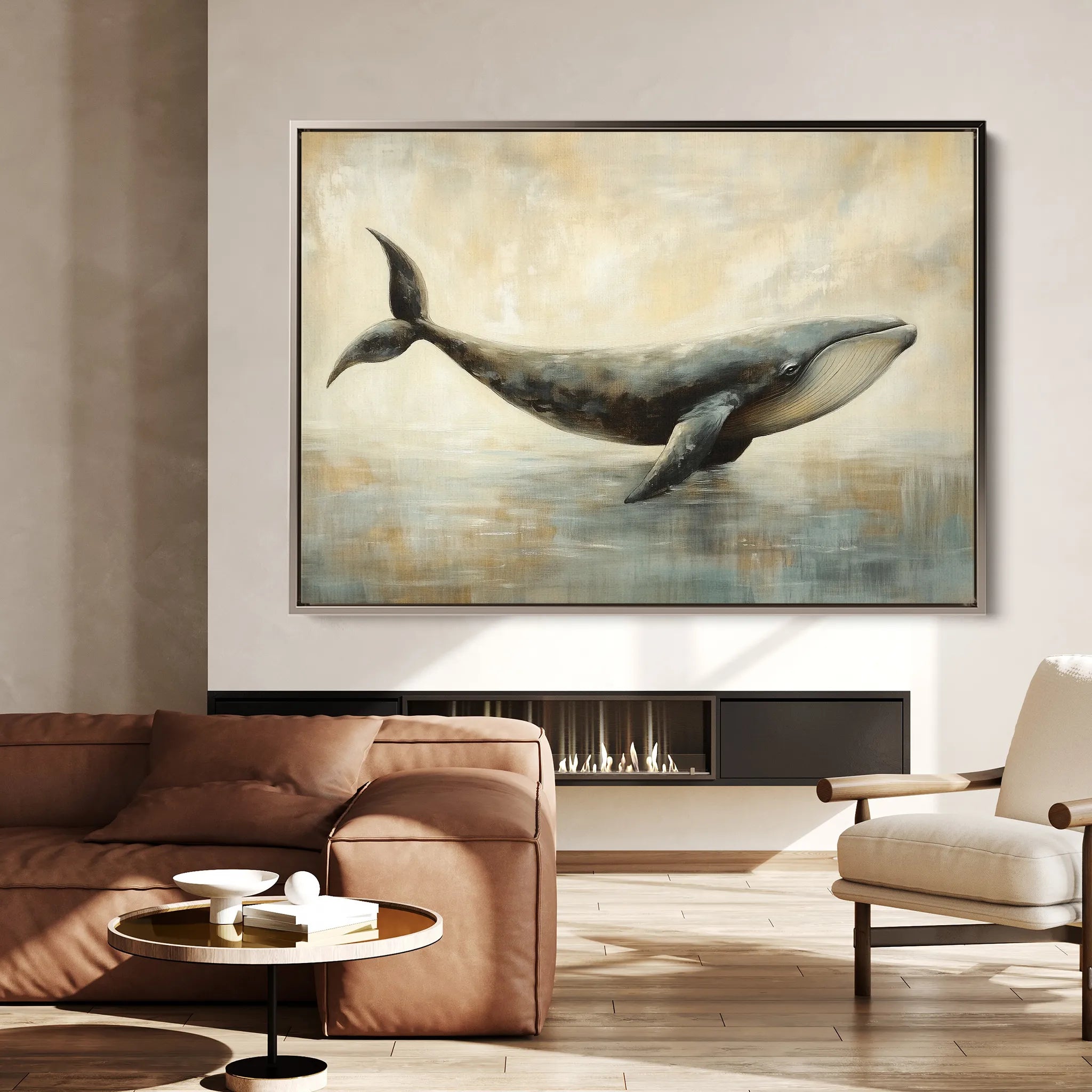 Animals Canvas Wall Art WAD076-AN 90 x 60 cm / Stretched on hidden frame