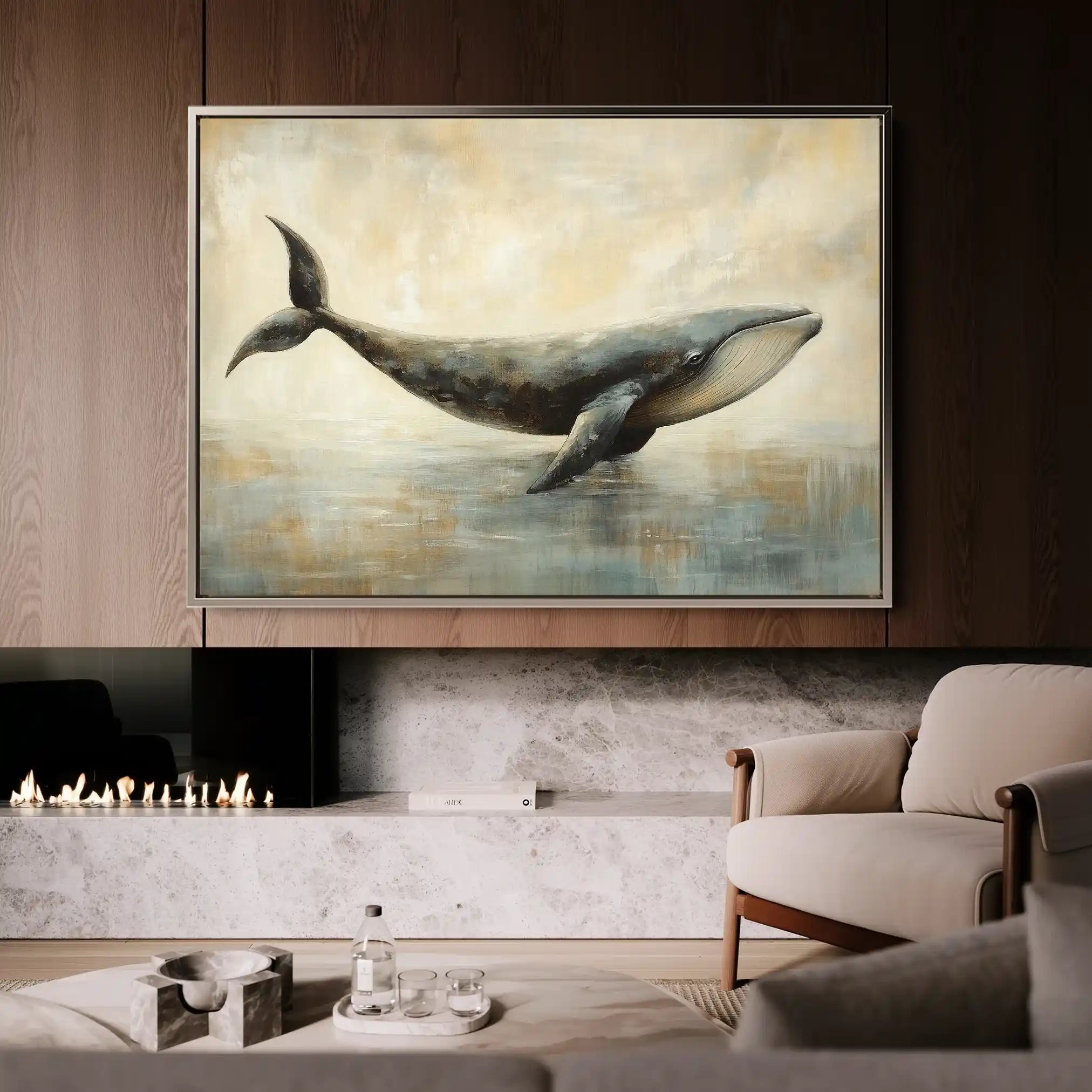 Animals 076 Canvas Art 90 x 60 cm / Stretched on hidden frame