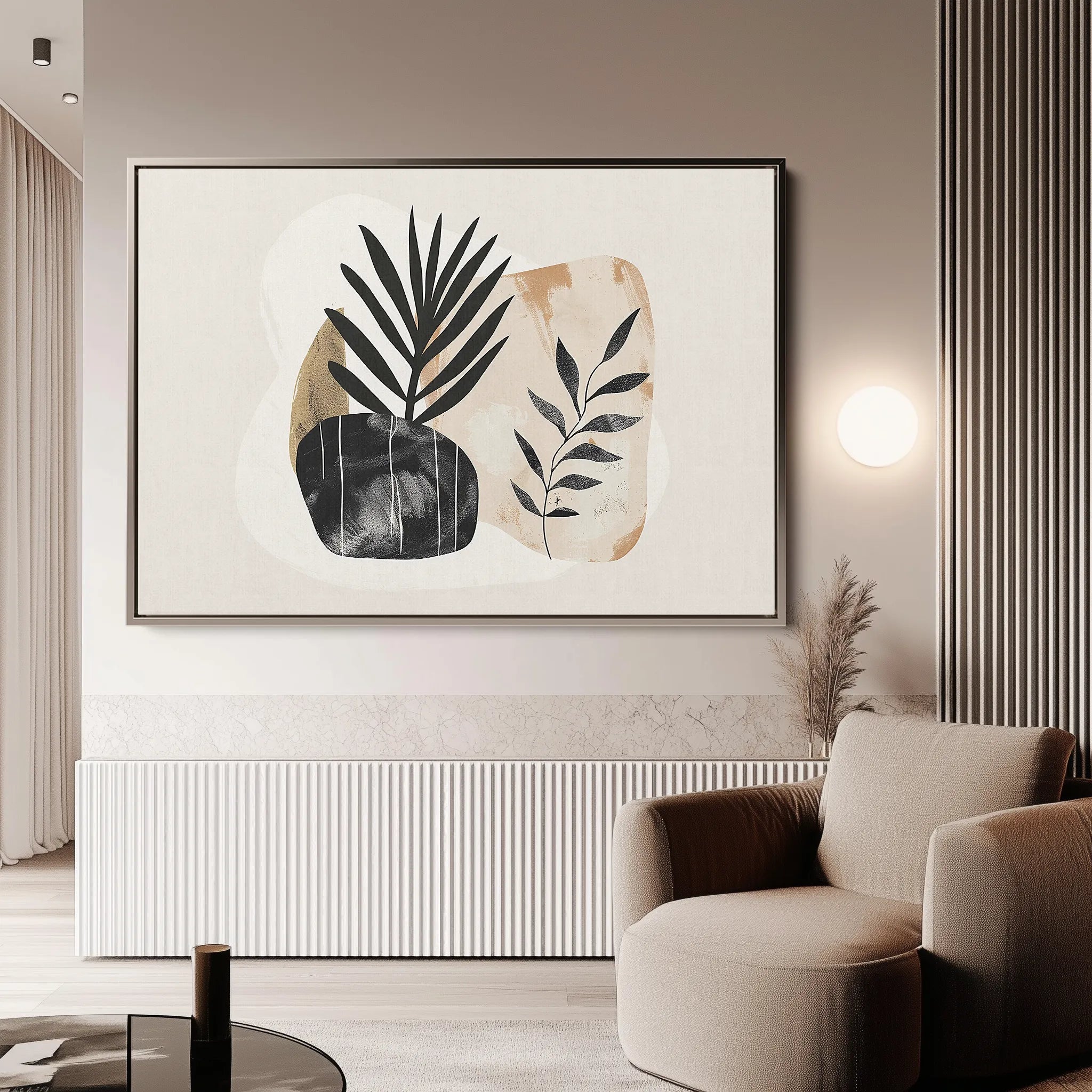 Boho Canvas Wall Art WAD076-BH 90 x 60 cm / Stretched on hidden frame