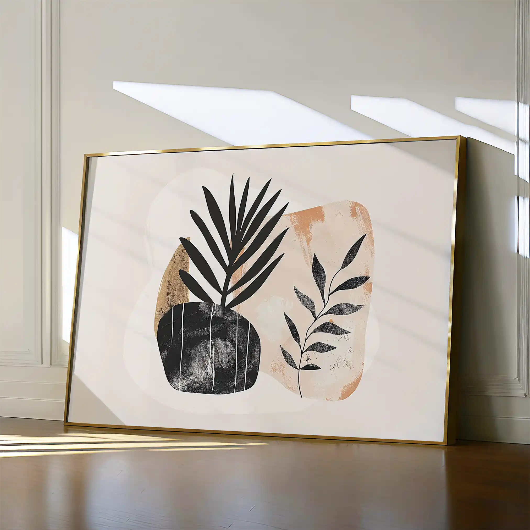 Boho 076 Canvas Art 90 x 60 cm / Stretched on hidden frame