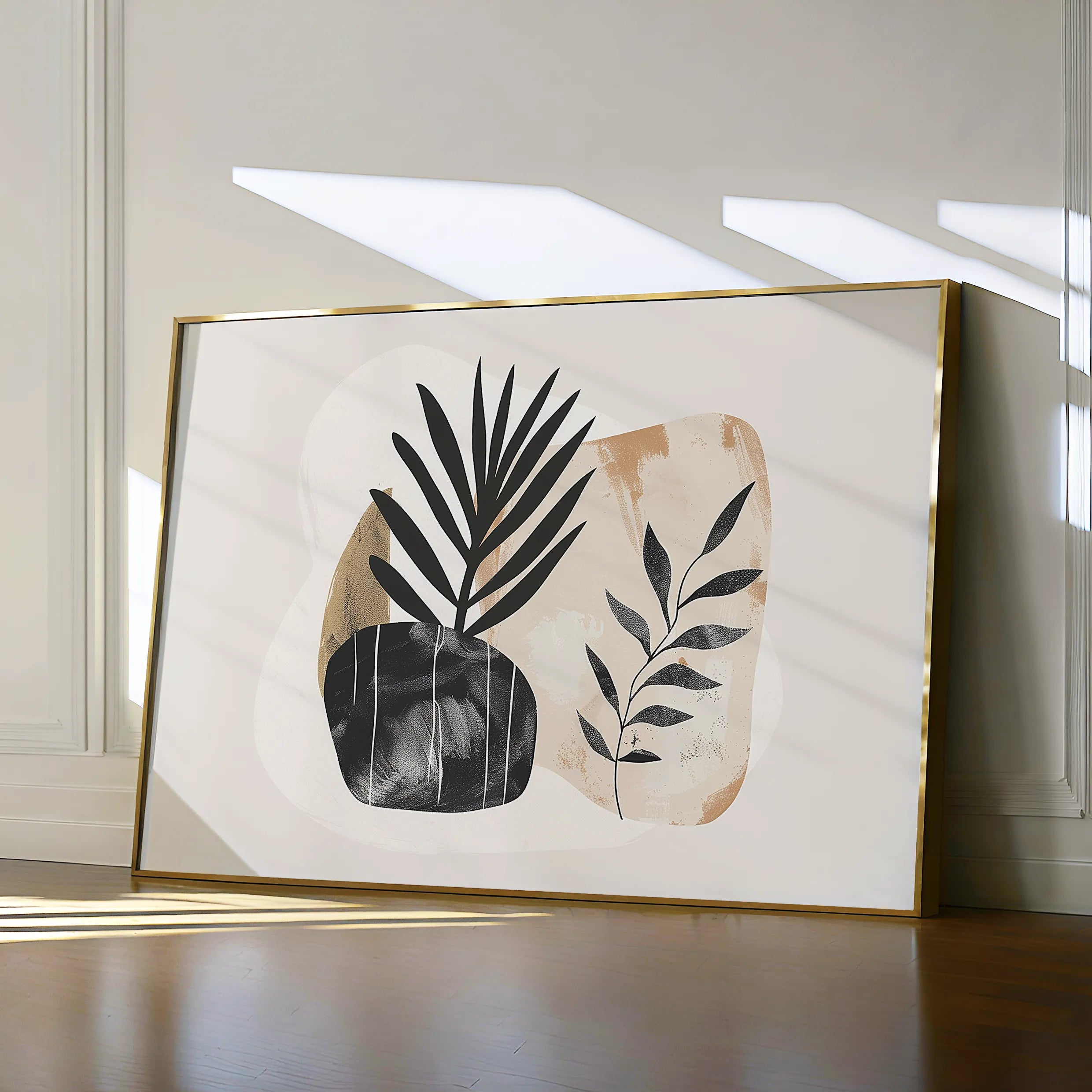 Boho Canvas Wall Art WAD076-BH 90 x 60 cm / Stretched on hidden frame