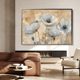 Floral Canvas Wall Art WAD076-F 90 x 60 cm / Stretched on hidden frame