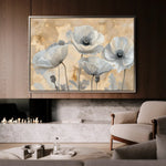 Floral Canvas Wall Art WAD076-F 90 x 60 cm / Stretched on hidden frame