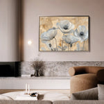 Floral Canvas Wall Art WAD076-F 90 x 60 cm / Stretched on hidden frame