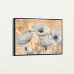 Floral Canvas Wall Art WAD076-F 90 x 60 cm / Stretched on hidden frame