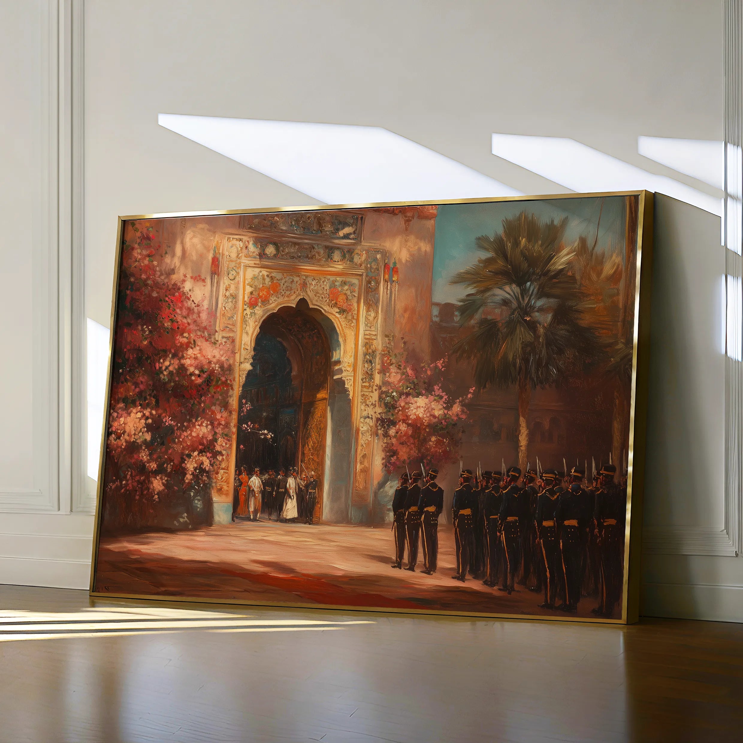Orientalist Canvas Wall Art WAD076-OR 90 x 60 cm / Stretched on hidden frame
