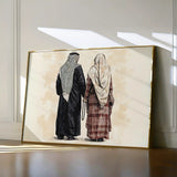 Palestine 076 Canvas Art 90 x 60 cm / Stretched on hidden frame
