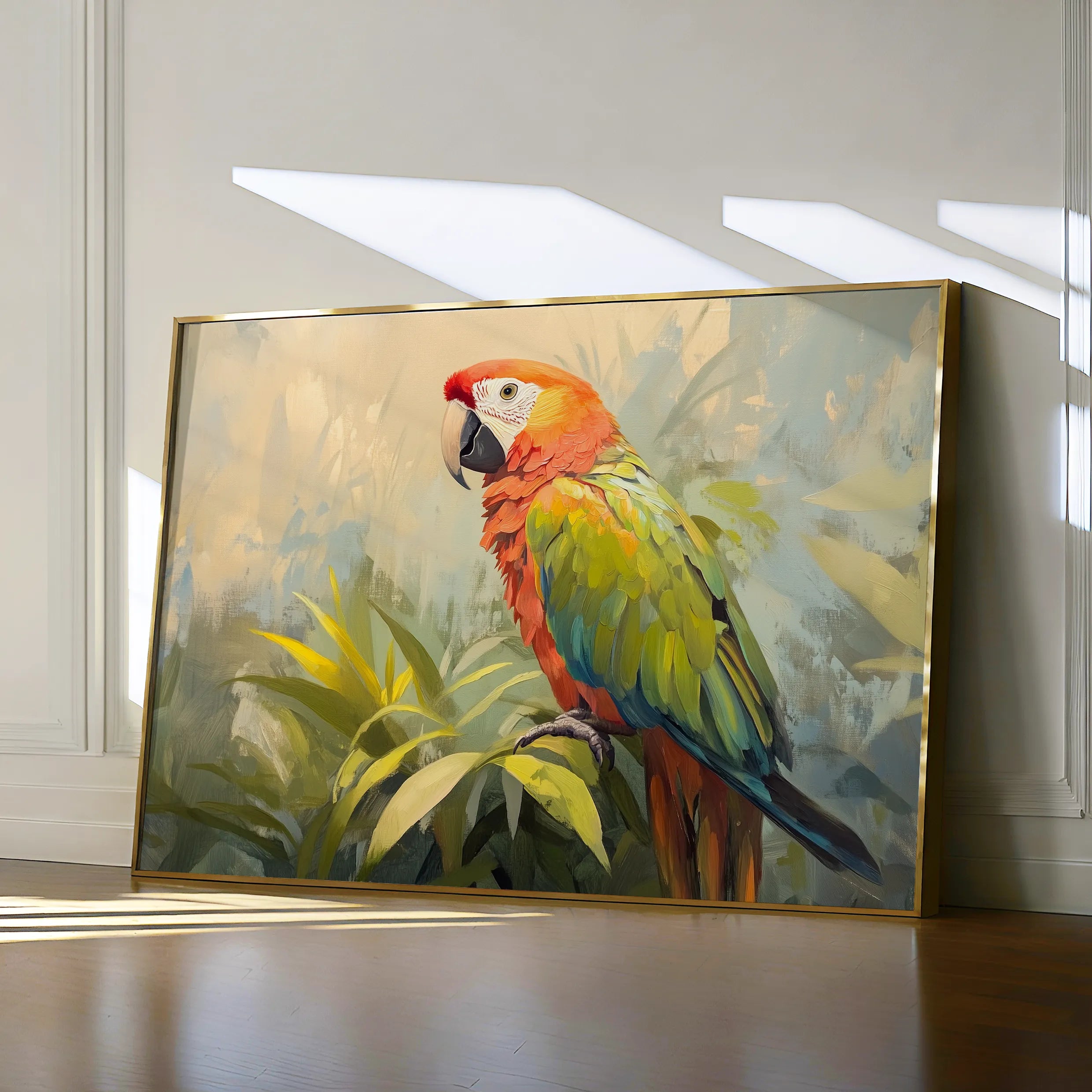 Animals Canvas Wall Art WAD077-AN 90 x 60 cm / Stretched on hidden frame