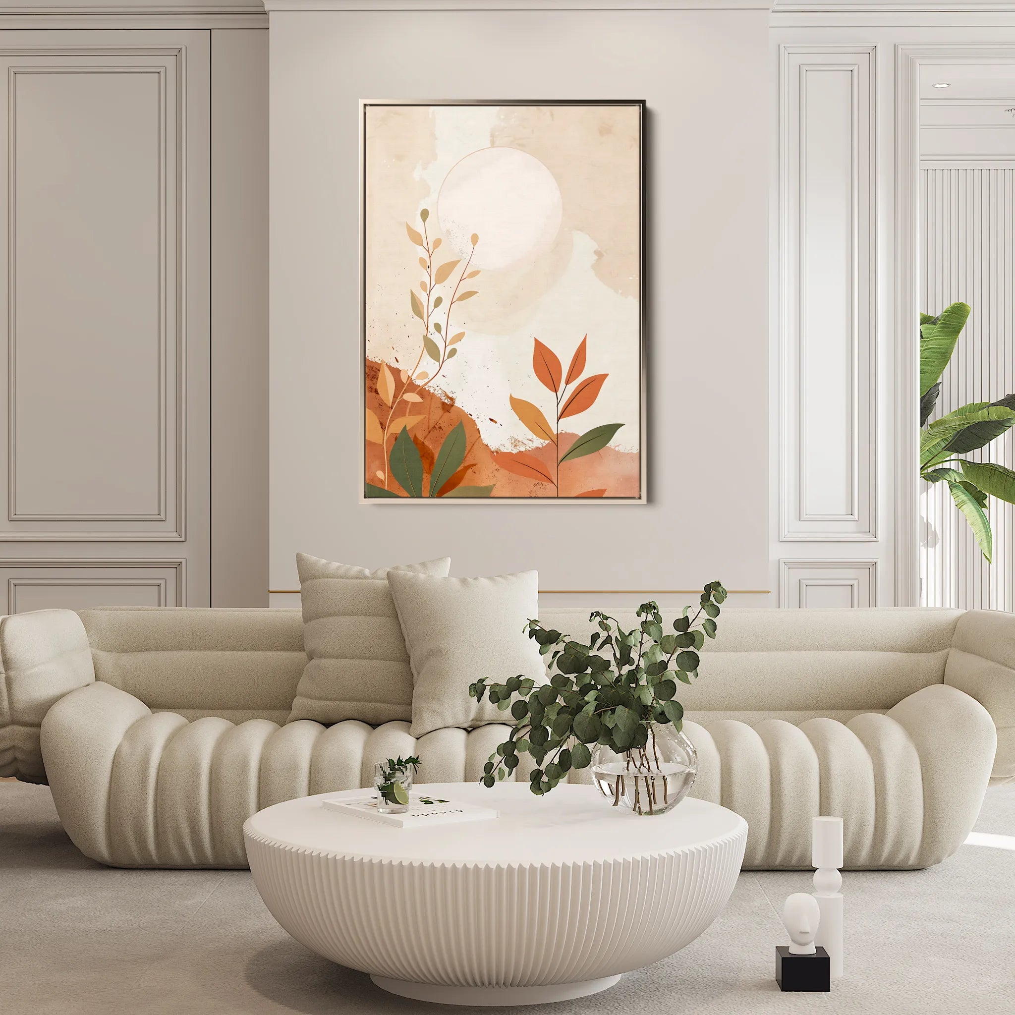 Boho Canvas Wall Art WAD077-BH 90 x 60 cm / Stretched on hidden frame