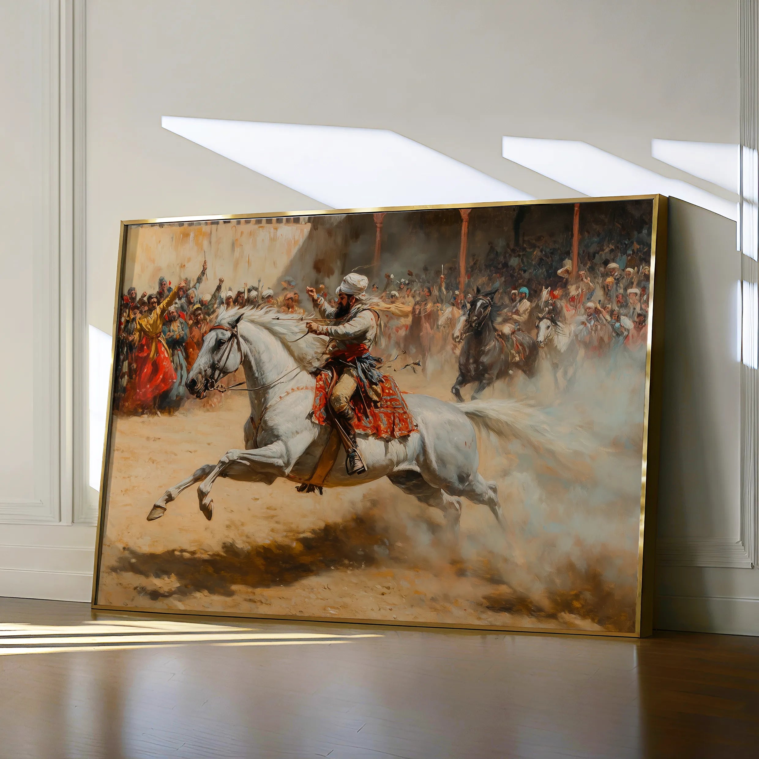Orientalist Canvas Wall Art WAD077-OR 90 x 60 cm / Stretched on hidden frame