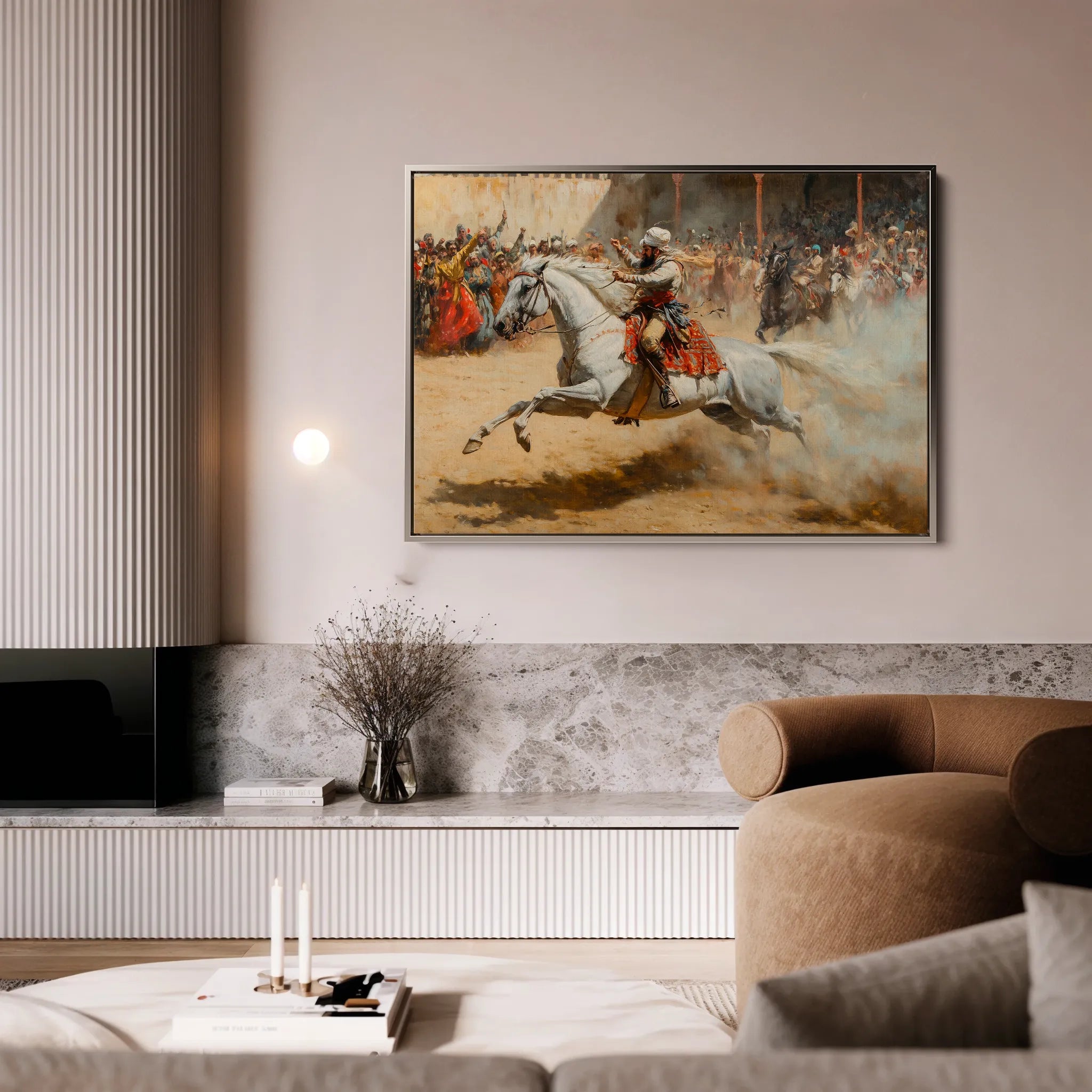 Orientalist Canvas Wall Art WAD077-OR 90 x 60 cm / Stretched on hidden frame