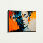 Portrait 077 Canvas Art 90 x 60 cm / Stretched on hidden frame