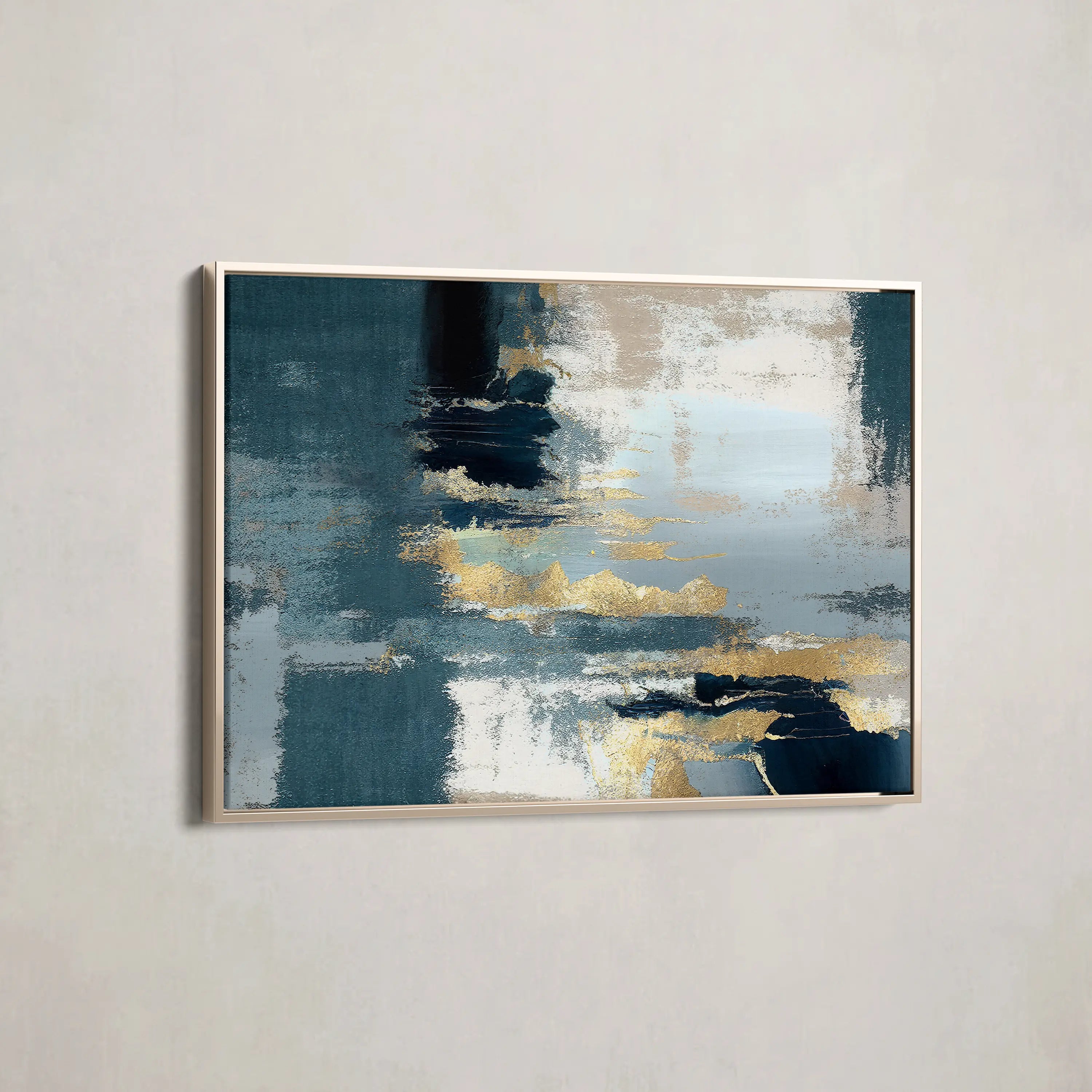 Abstract Canvas Wall Art WAD078-A 90 x 60 cm / Stretched on hidden frame