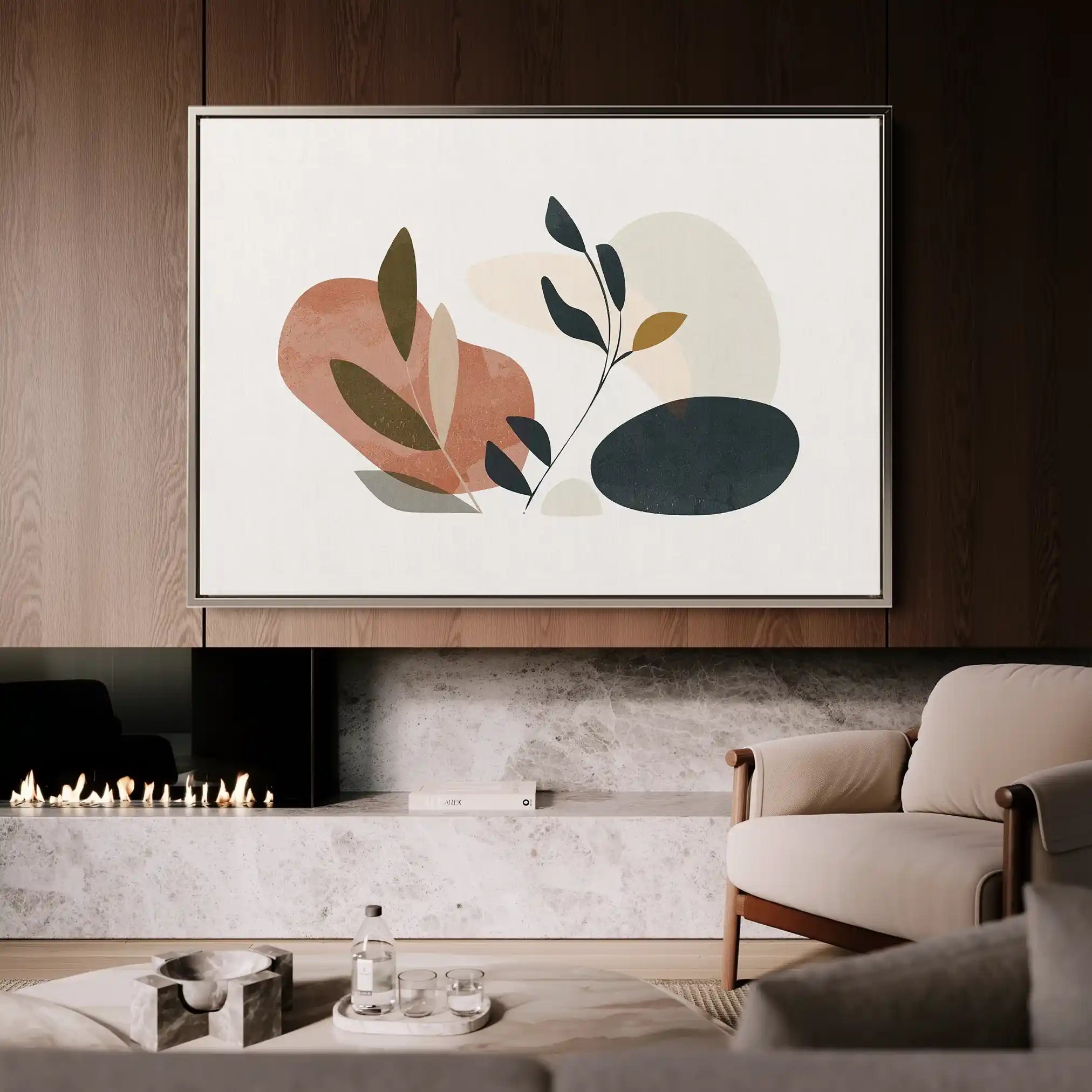Boho 078 Canvas Art 90 x 60 cm / Stretched on hidden frame