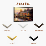 Landscape 078 Canvas Art 90 x 60 cm / Stretched on hidden frame
