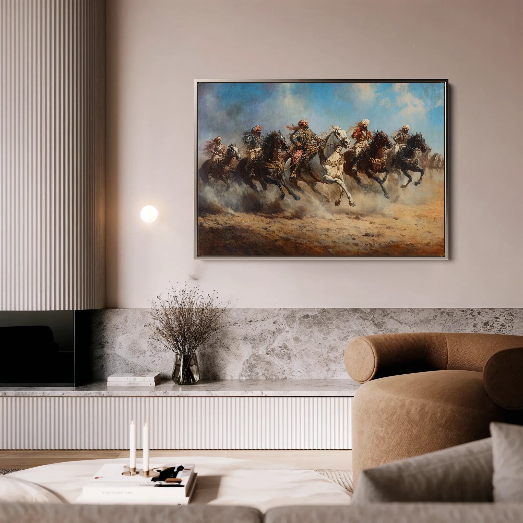 Orientalist Canvas Wall Art WAD078-OR 90 x 60 cm / Stretched on hidden frame