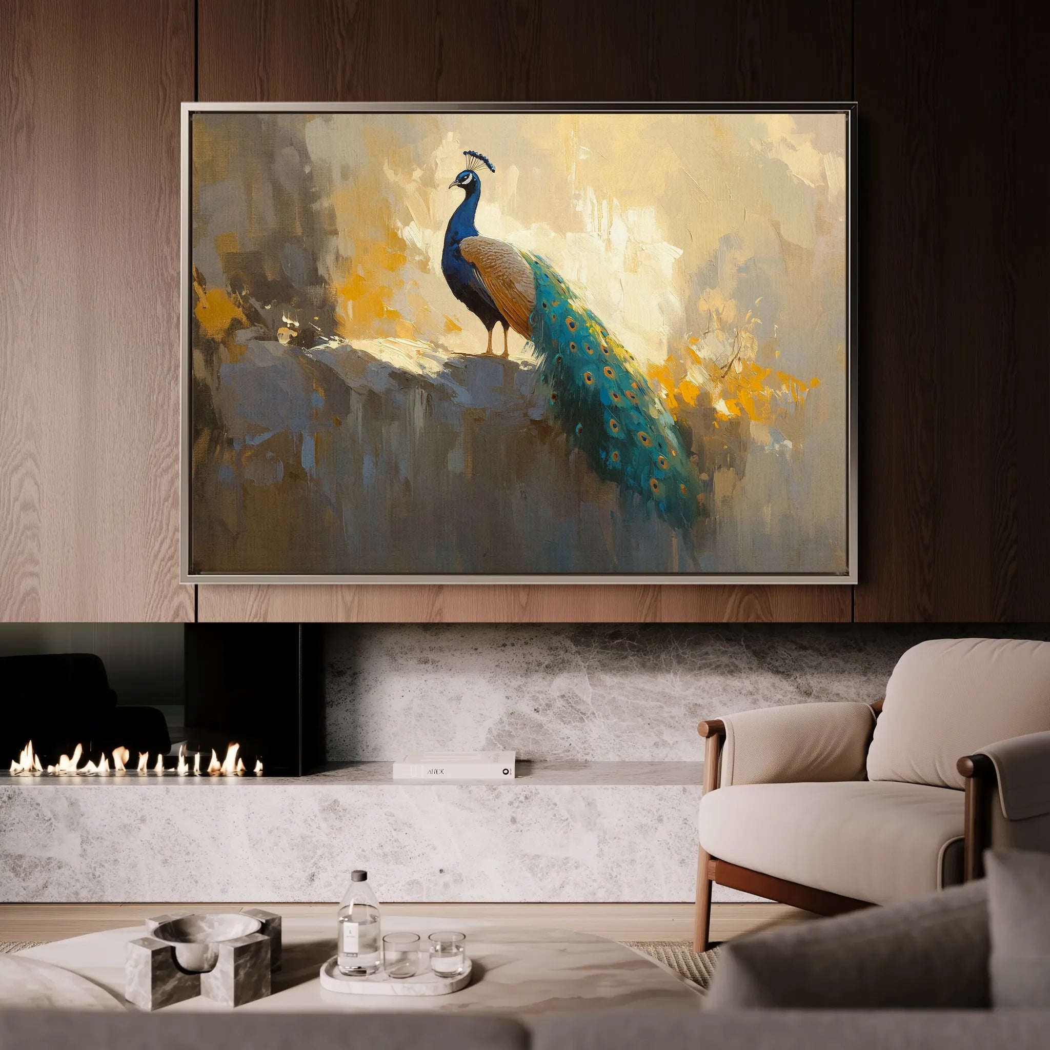 Animals Canvas Wall Art WAD079-AN 90 x 60 cm / Stretched on hidden frame