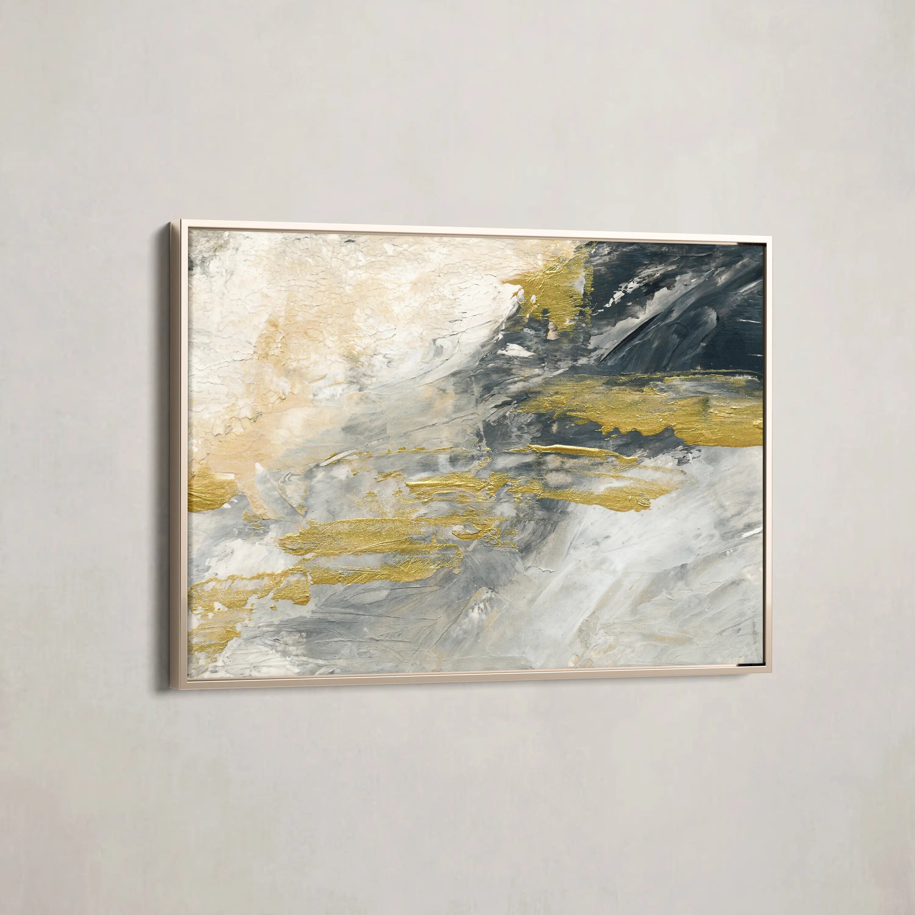 Abstract Canvas Wall Art WAD079-A 90 x 60 cm / Stretched on hidden frame