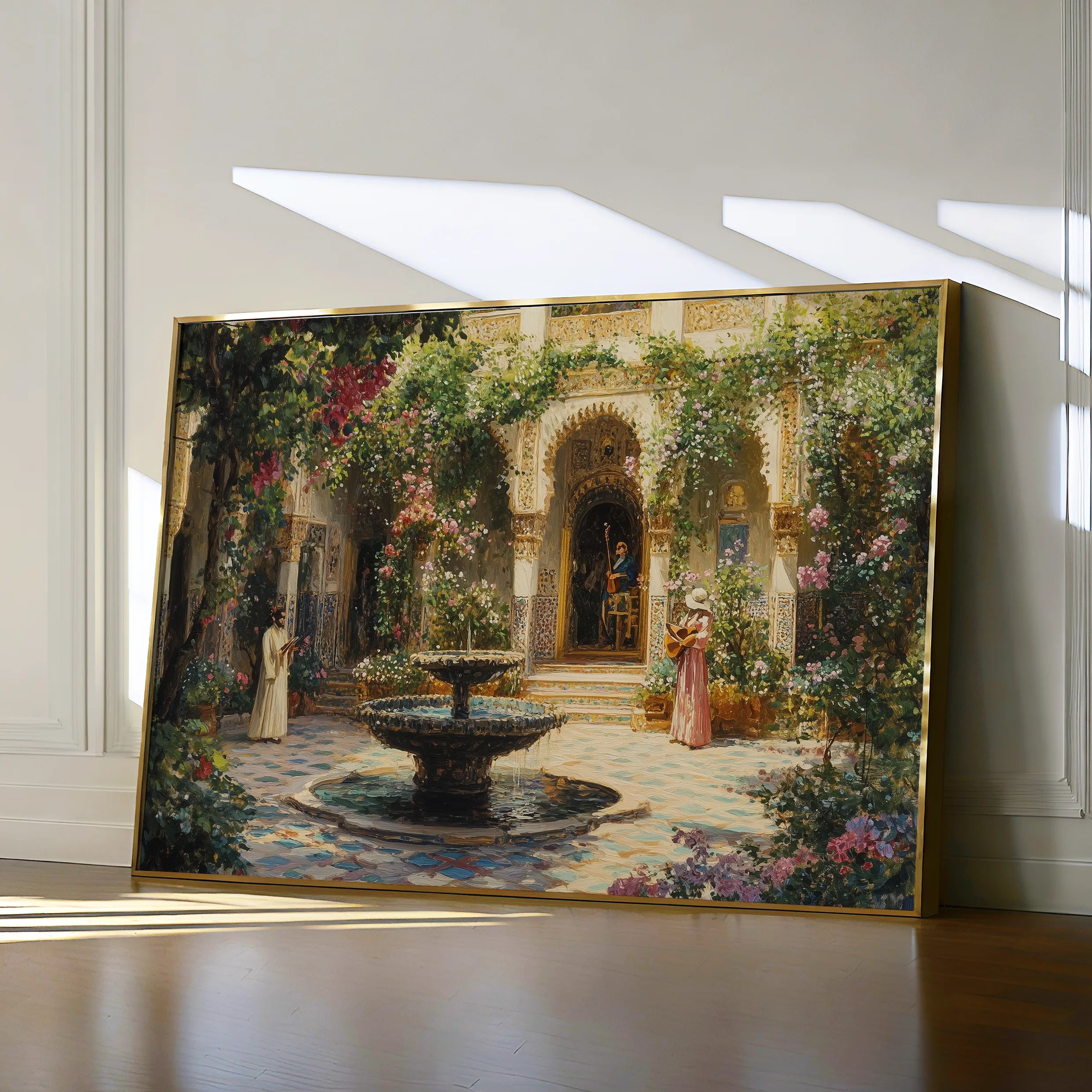 Orientalist Canvas Wall Art WAD079-OR 90 x 60 cm / Stretched on hidden frame
