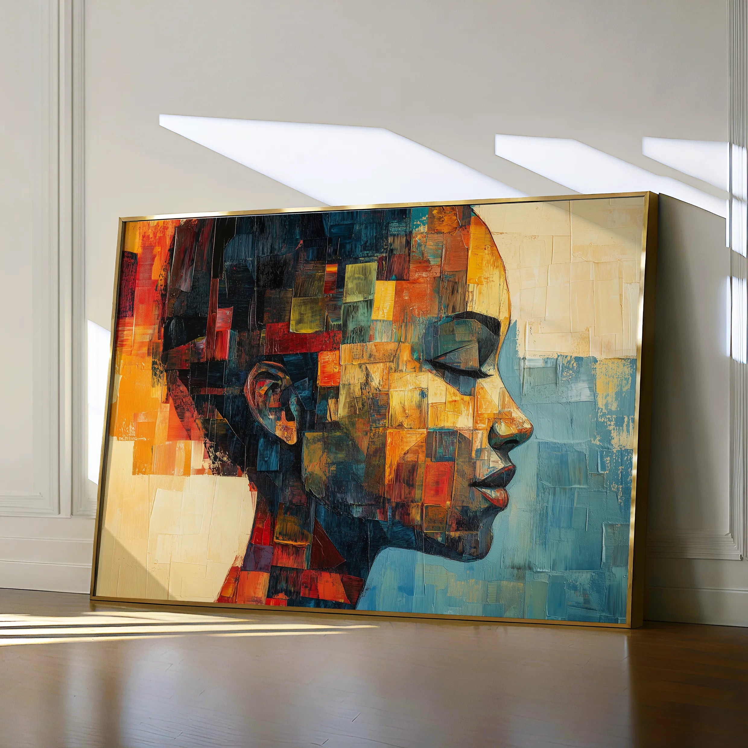 Portrait Canvas Wall Art WAD079-P 90 x 60 cm / Stretched on hidden frame