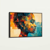 Portrait 079 Canvas Art 90 x 60 cm / Stretched on hidden frame