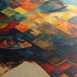 Portrait 079 Canvas Art 90 x 60 cm / Stretched on hidden frame