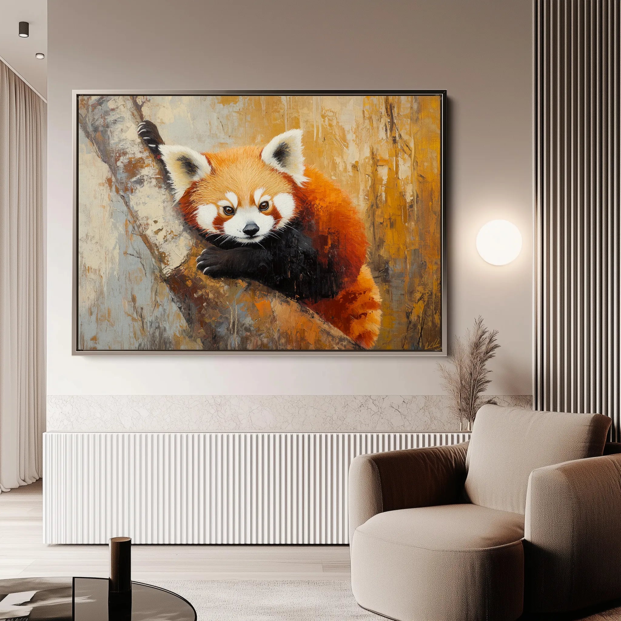 Animals Canvas Wall Art WAD080-AN 90 x 60 cm / Stretched on hidden frame
