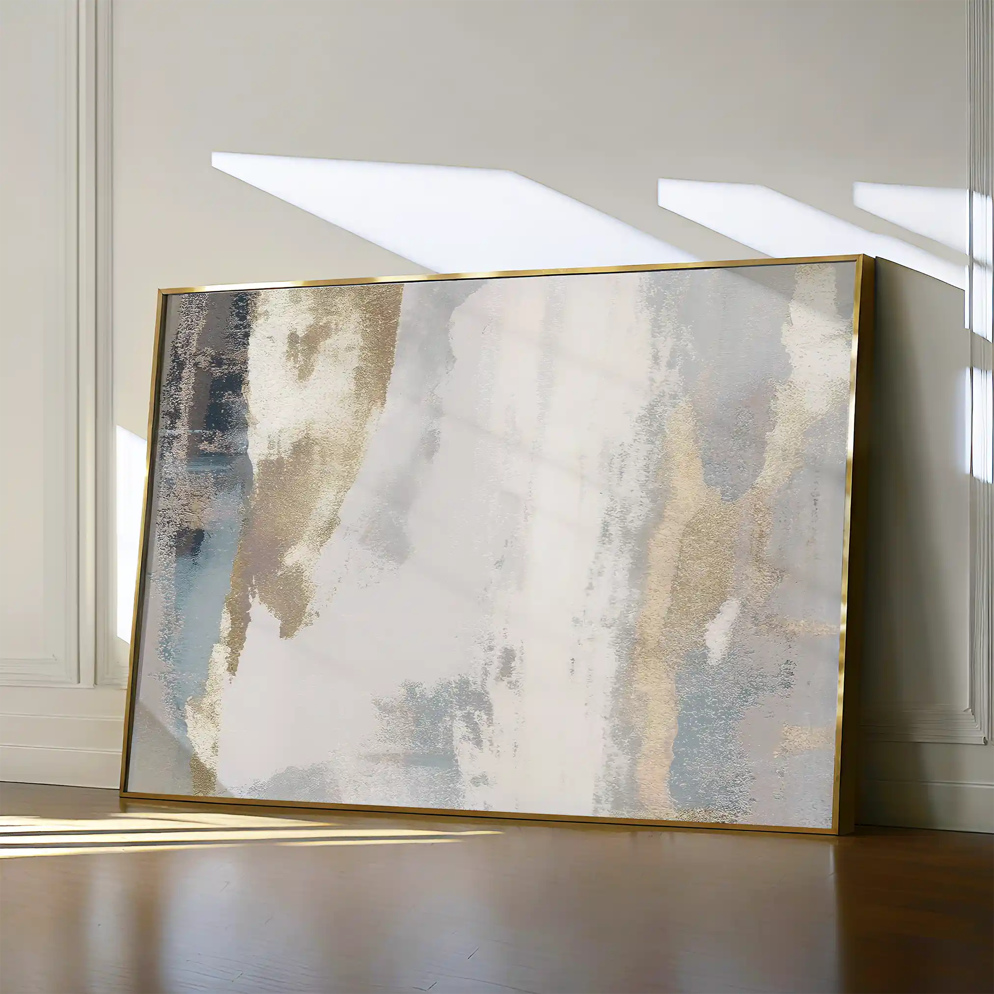 Abstract Canvas Wall Art WAD080-A 90 x 60 cm / Stretched on hidden frame
