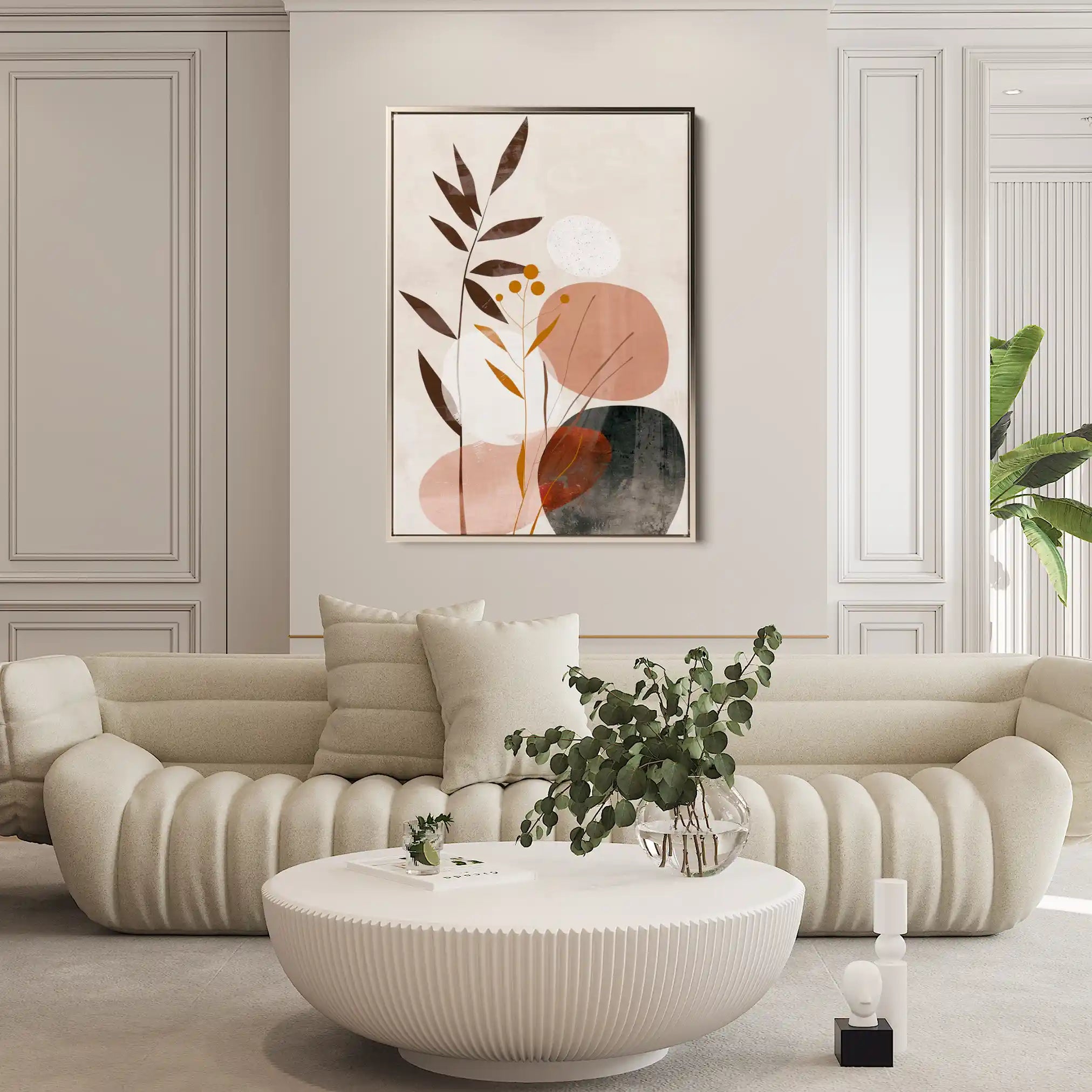 Boho 080 Canvas Art 90 x 60 cm / Stretched on hidden frame