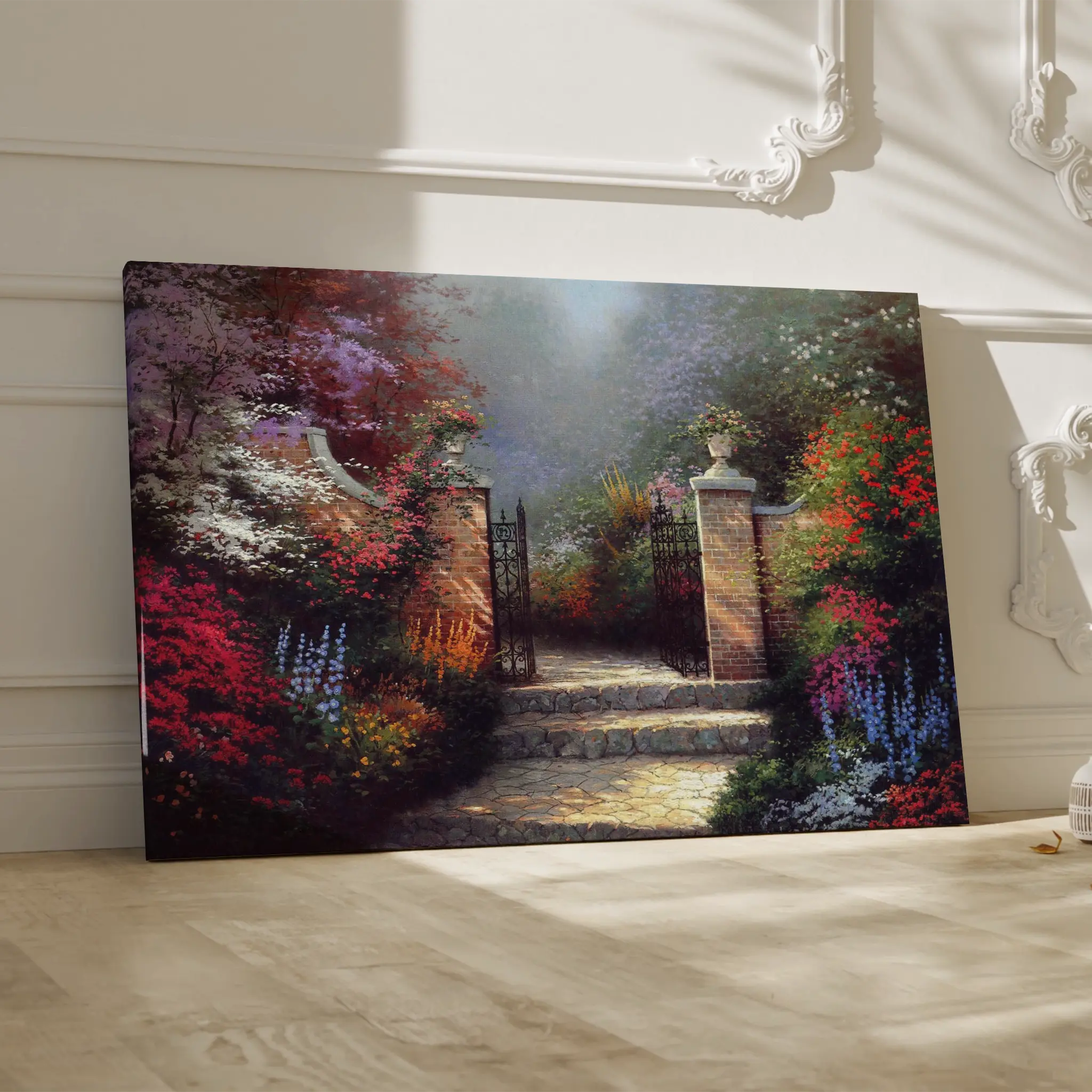 Landscape Canvas Wall Art WAD080-L 90 x 60 cm / Stretched on hidden frame