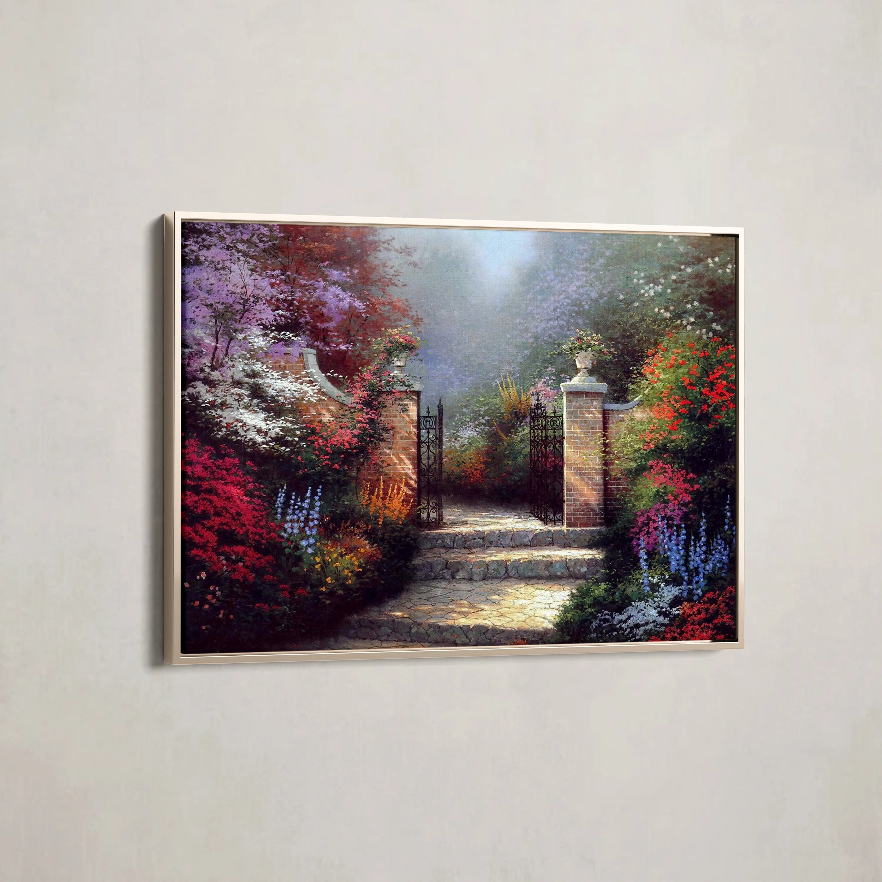 Landscape Canvas Wall Art WAD080-L 90 x 60 cm / Stretched on hidden frame