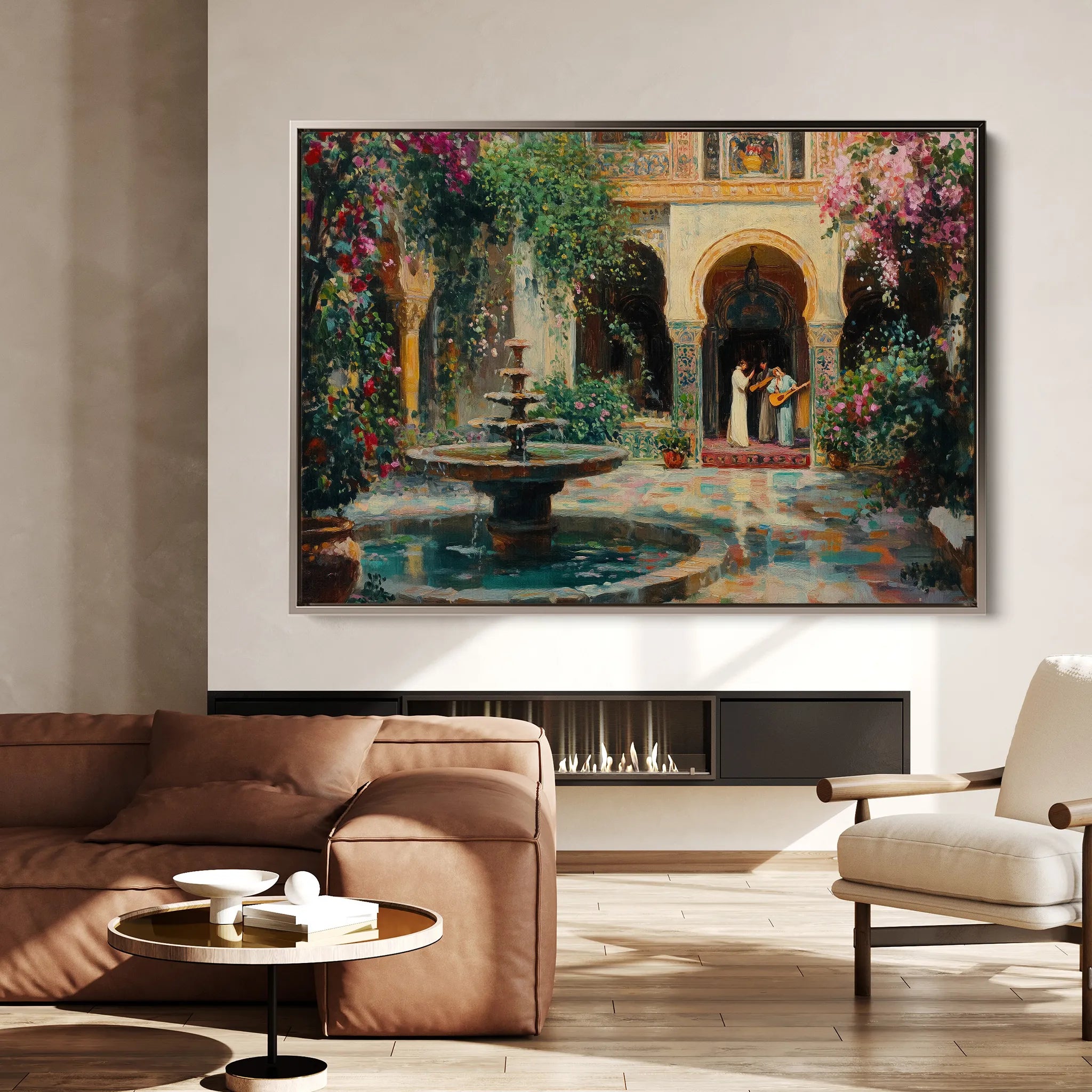 Orientalist Canvas Wall Art WAD080-OR 90 x 60 cm / Stretched on hidden frame