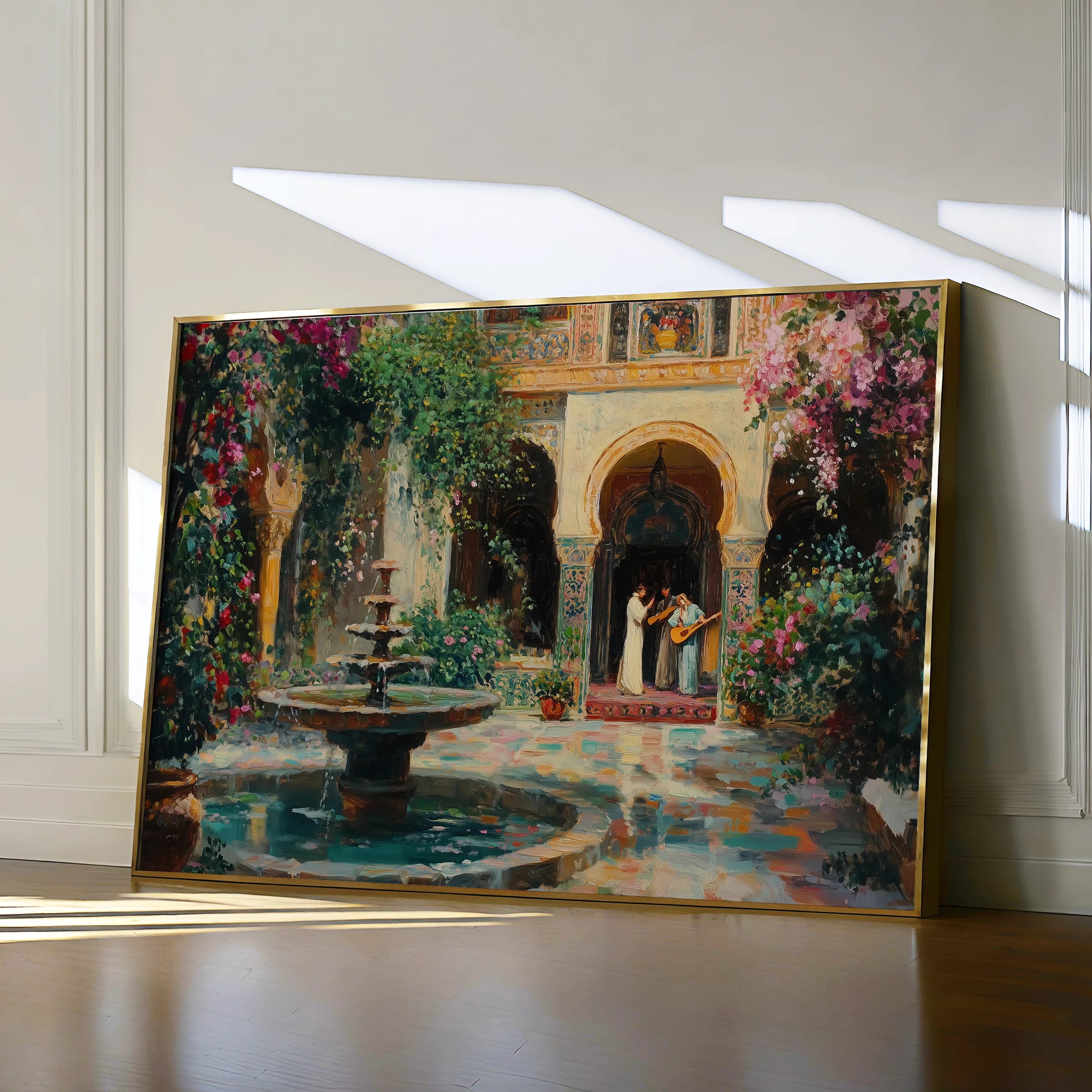 Orientalist Canvas Wall Art WAD080-OR 90 x 60 cm / Stretched on hidden frame