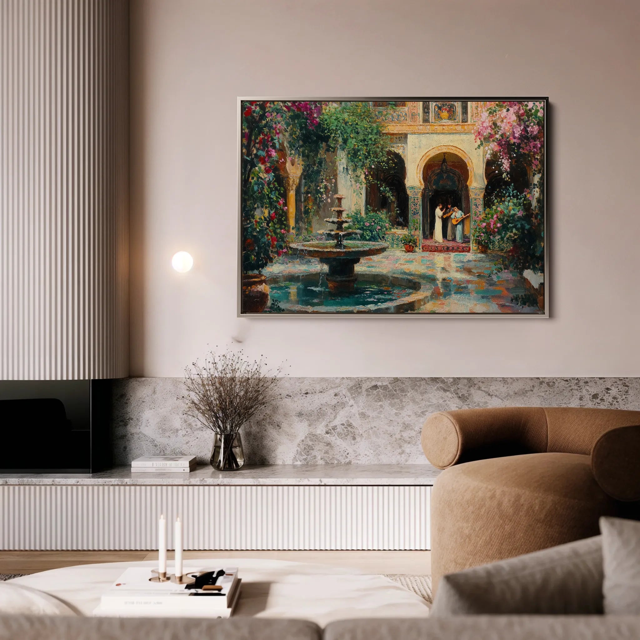 Orientalist Canvas Wall Art WAD080-OR 90 x 60 cm / Stretched on hidden frame