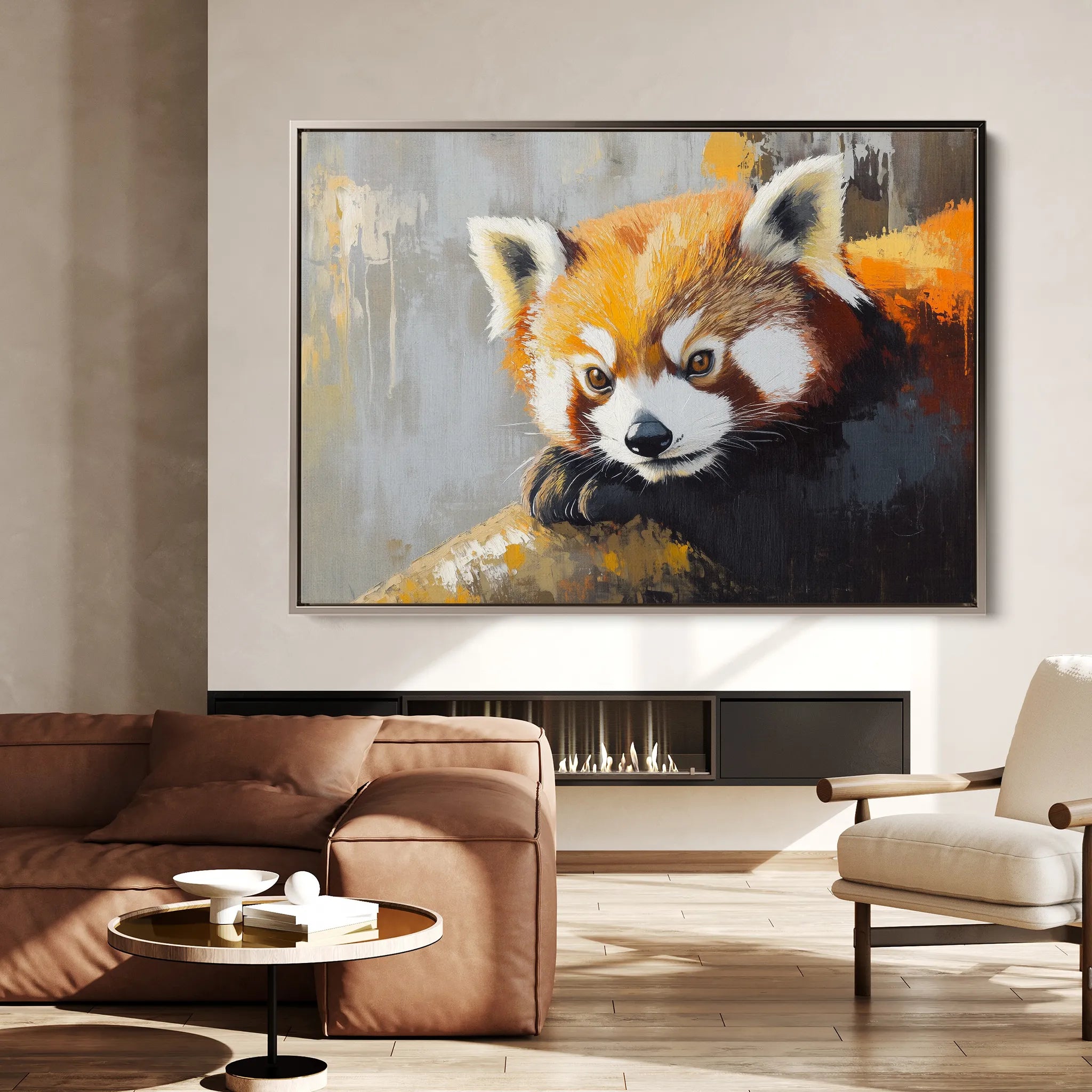 Animals Canvas Wall Art WAD081-AN 90 x 60 cm / Stretched on hidden frame