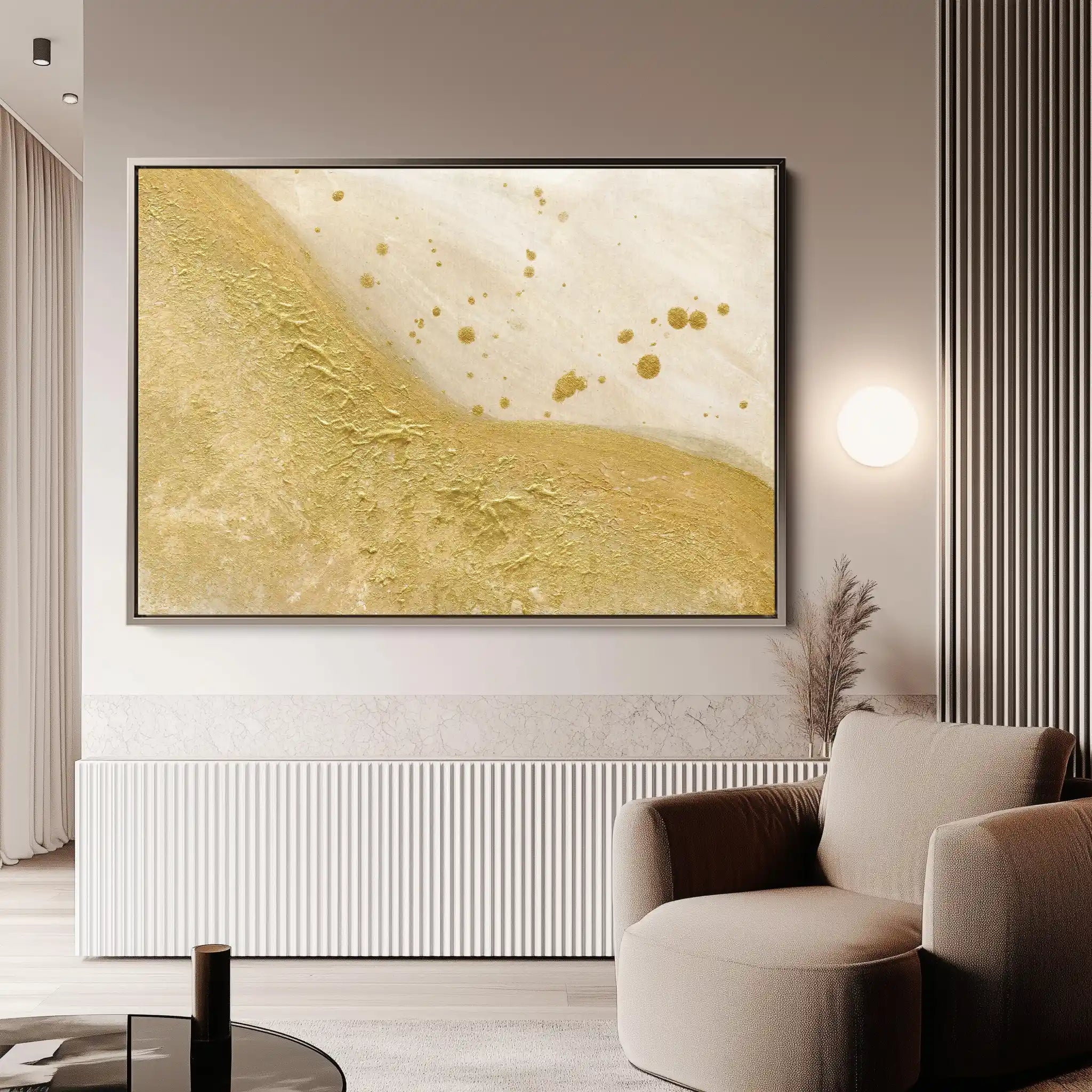 Abstract 081 Canvas Art 60 x 40 cm / Stretched on hidden frame