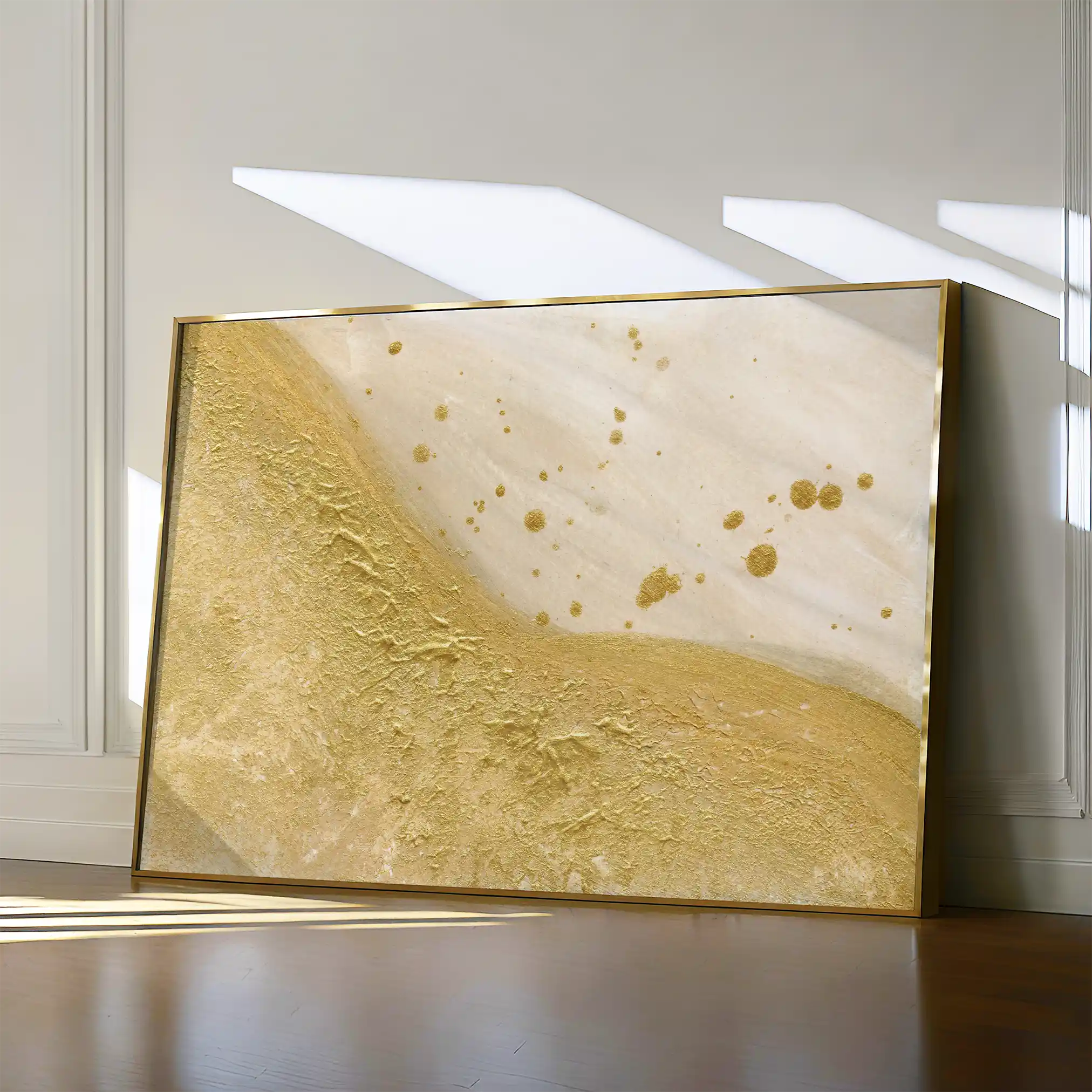 Abstract Canvas Wall Art WAD081-A 90 x 60 cm / Stretched on hidden frame